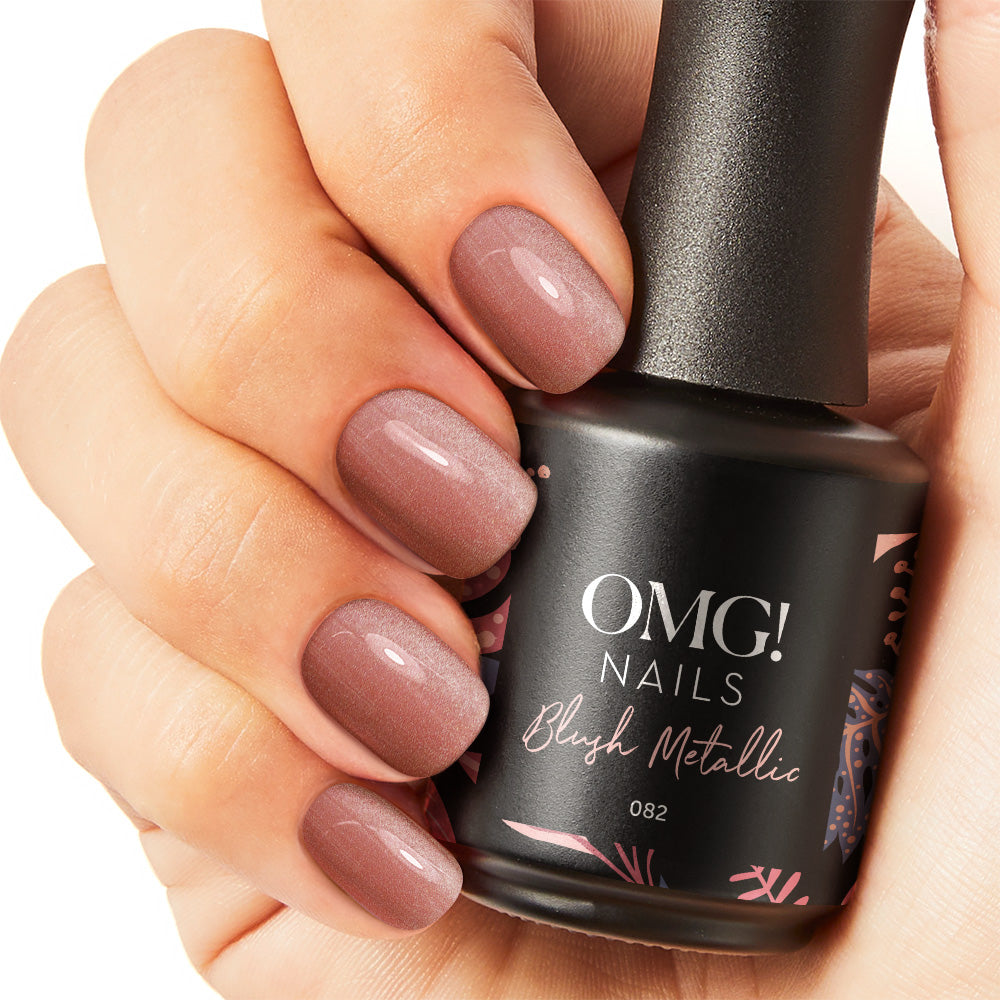 Blush Metallic Gellak